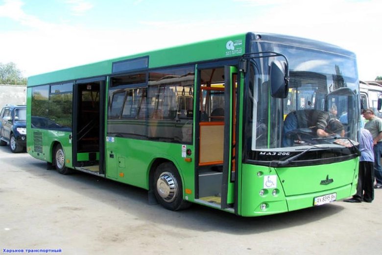 Новые автобусы маз