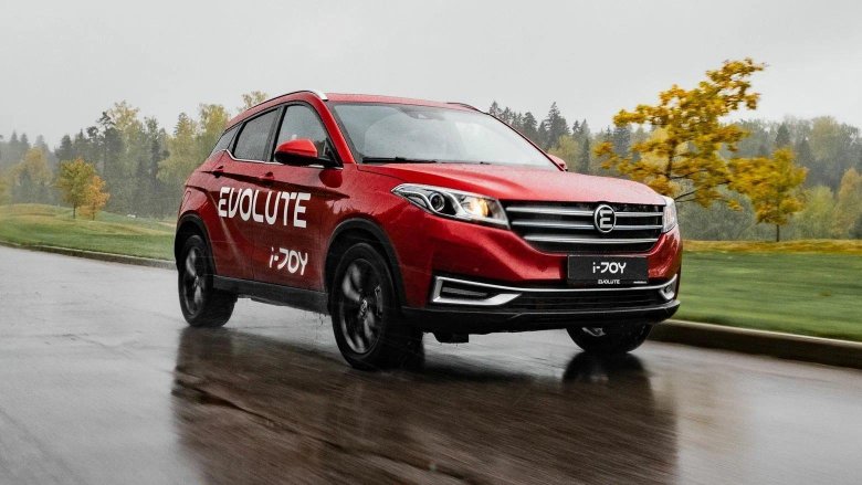 Evolute электромобиль joy