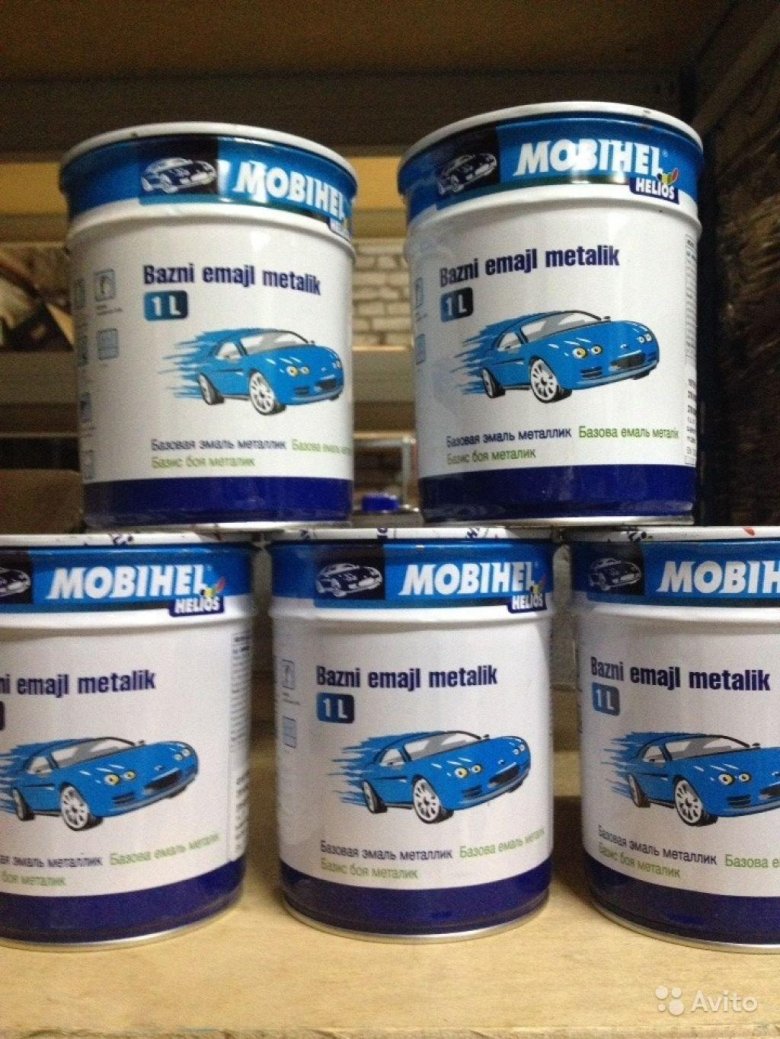 Автомобильная краска mobihel