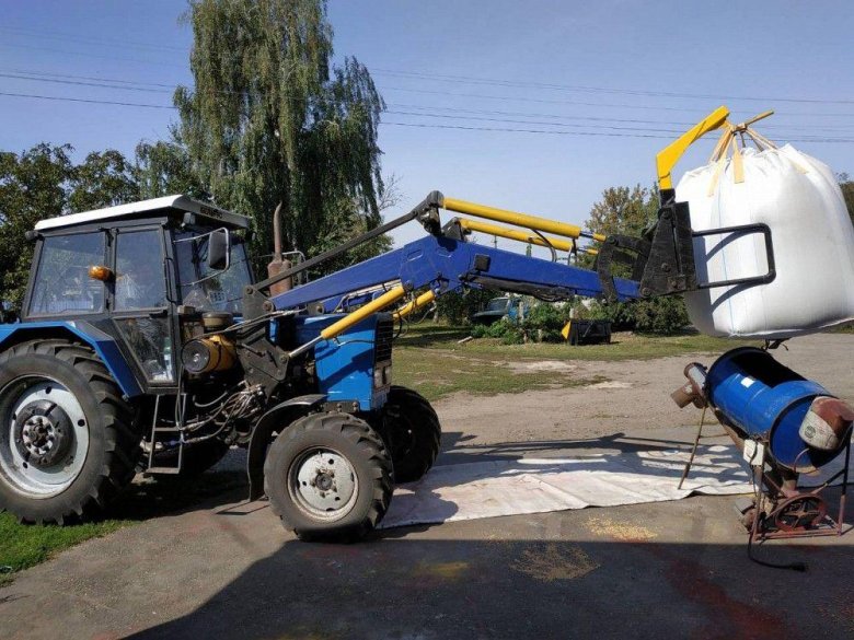 Кран на кун для биг бэгов