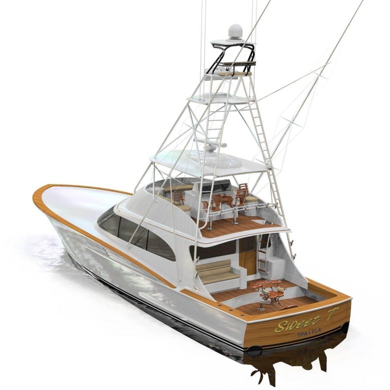 Водоизмещающий катер ак 770