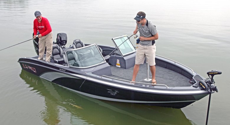 Алюминиевая лодка для рыбалки