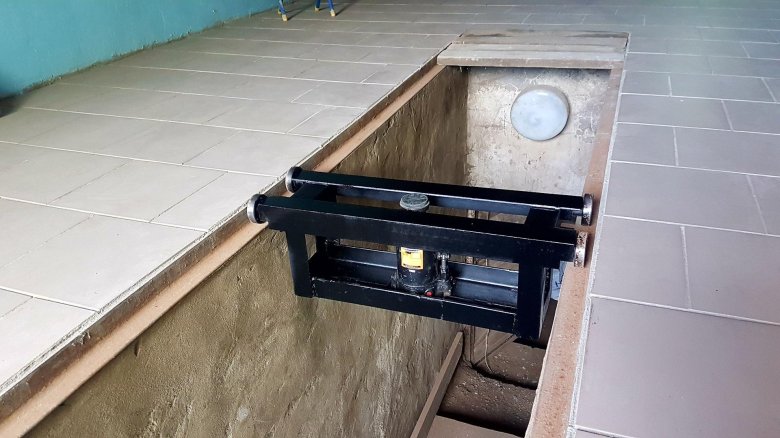 Подъемник для ямы кавз 4235