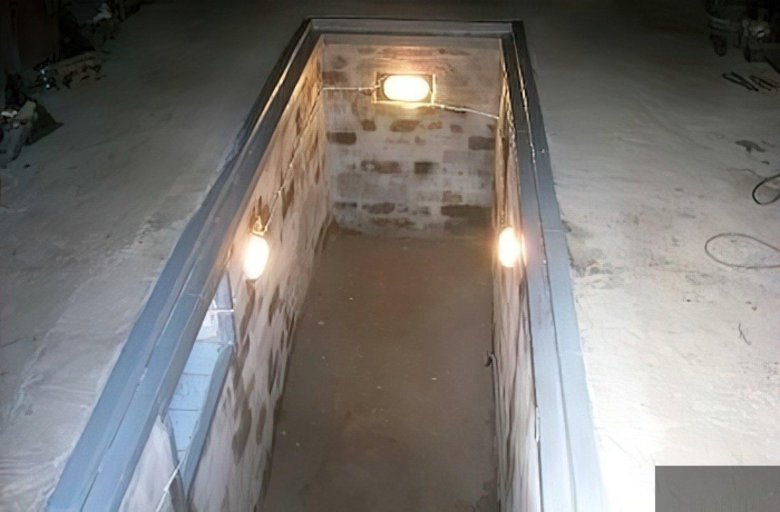Освещение в смотровой яме