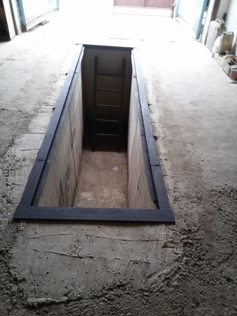 Яма в гараж