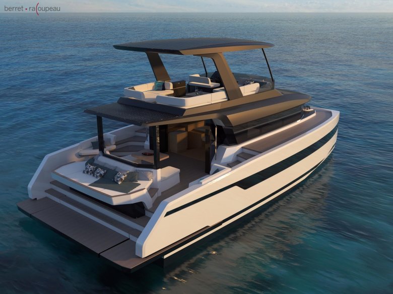 Моторный катамаран