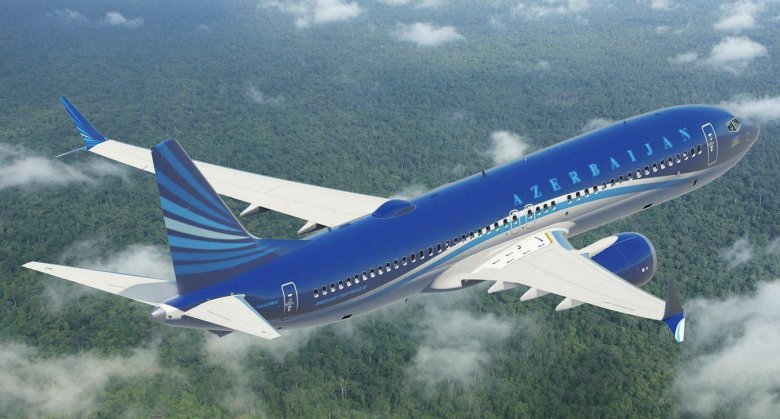 Самолет азербайджанские авиалинии