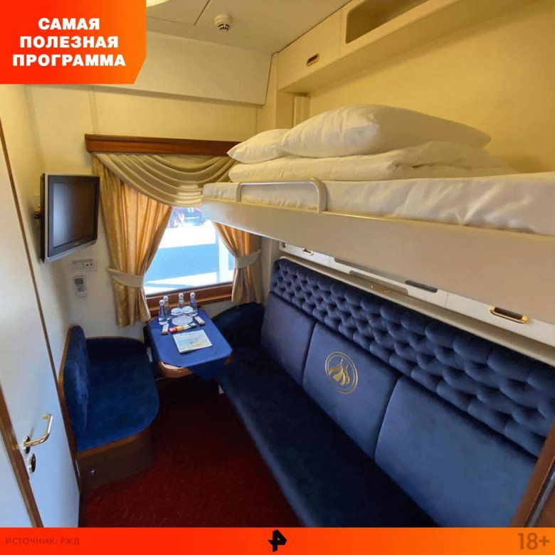 Вагон люкс ржд с 4 купе