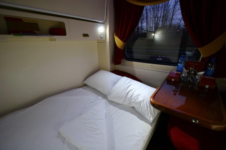 Купе люкс в поездах ржд