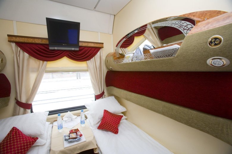 Вагон купе люкс ржд