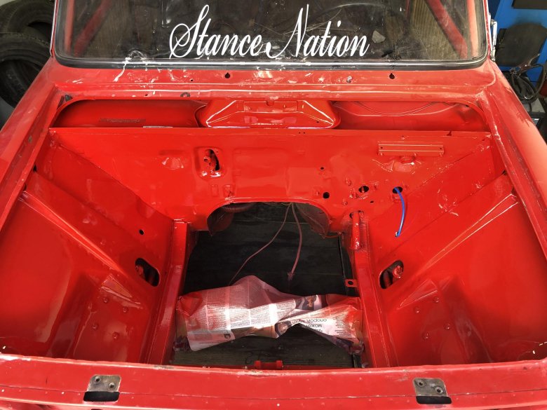 Шейвинг подкапотки ваз