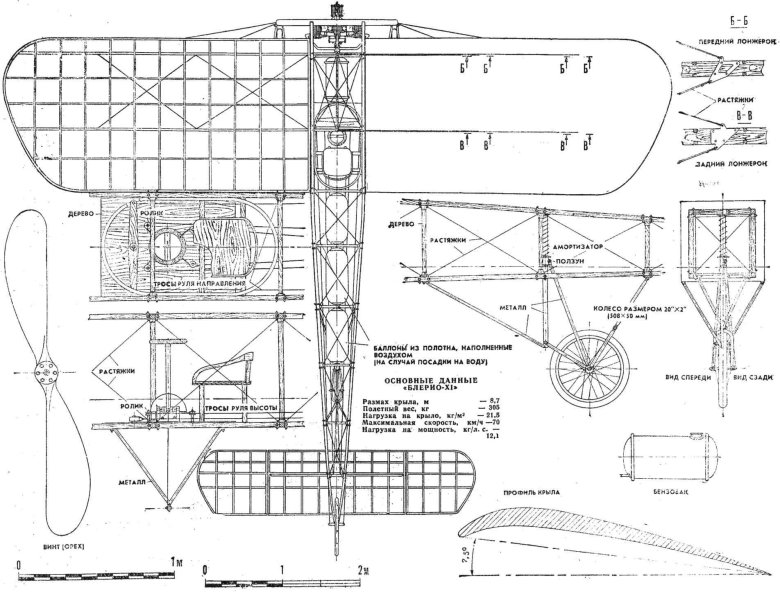 Чертежи самолета