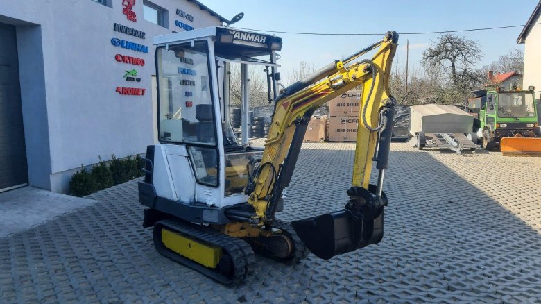 Yanmar b07 мини экскаватор