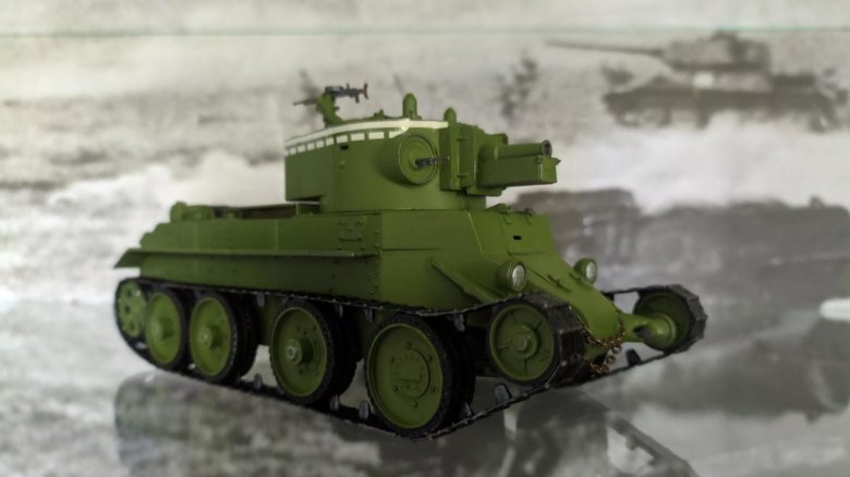 Модель танка бт-7