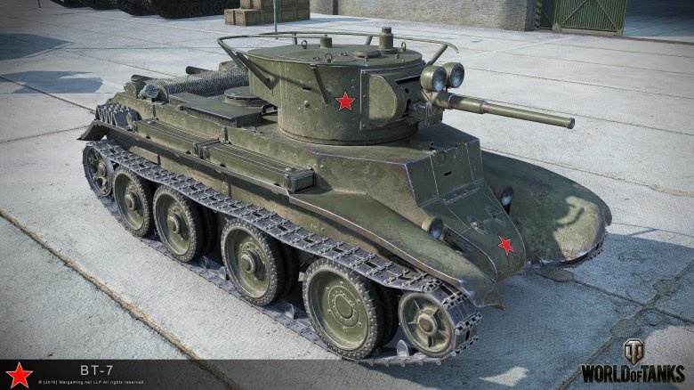 Танки ссср бт 7