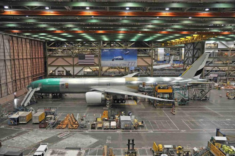 Завод боинг