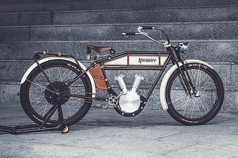 Ретро мотоцикл