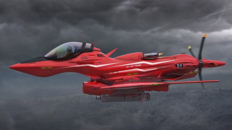 Джет файтер самолет