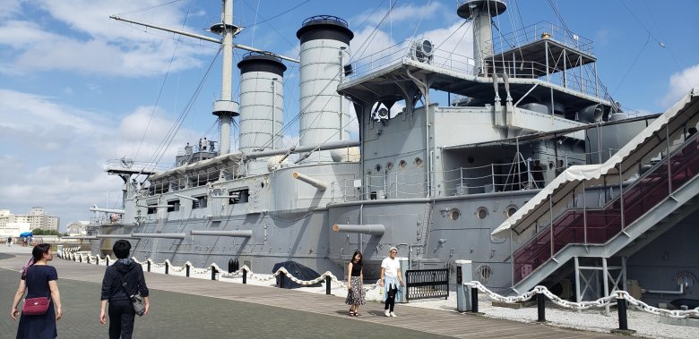 Микаса корабль музей