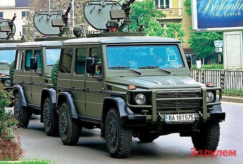 Mercedes gelandewagen военный