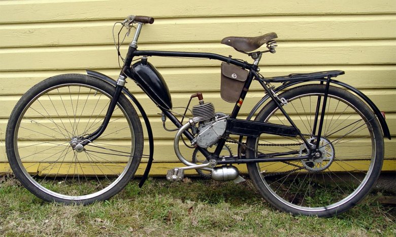 Велосипед с мотором ссср