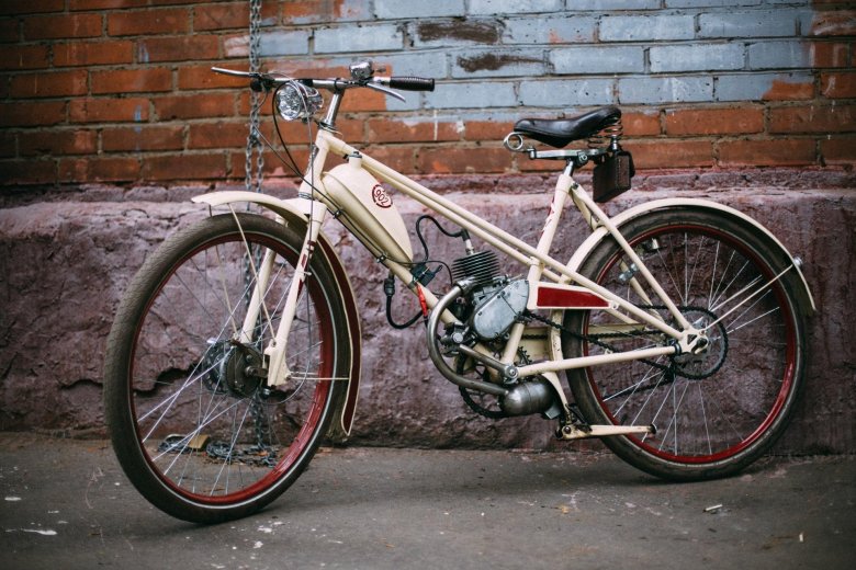 Мотовелосипед зиф 77