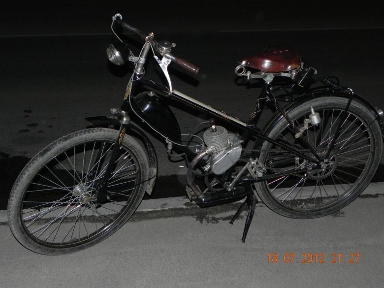 Мотовелосипед зиф 16