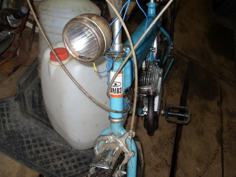 Советский мопед рига 13