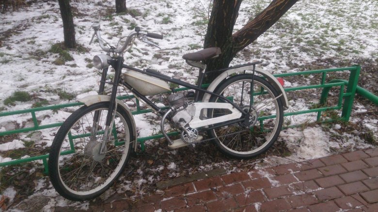 Веломотор д6