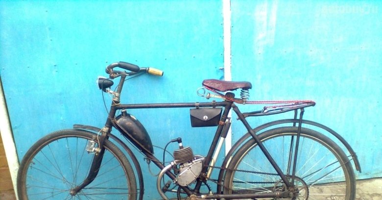 Мотовелосипед ссср д6