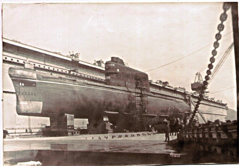 Советская подводная лодка