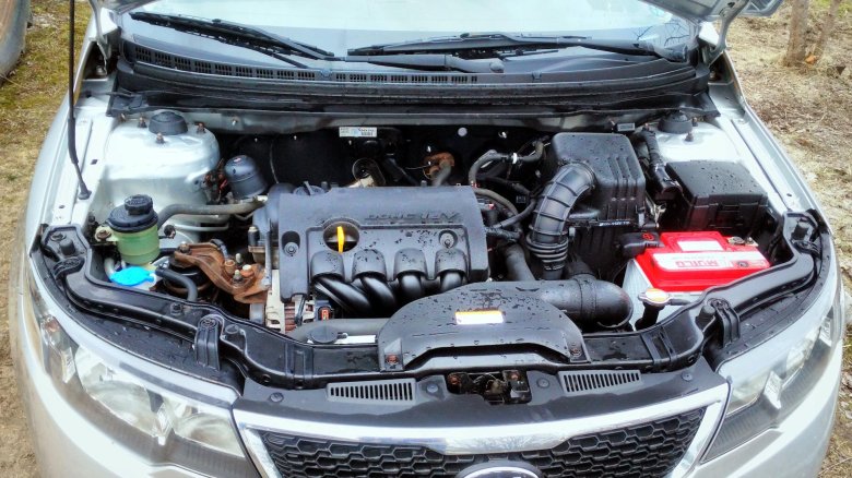 Киа церато 2 под капотом