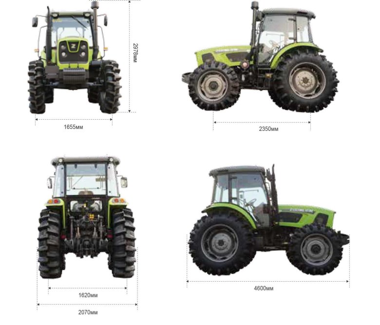 Трактор zoomlion rn904