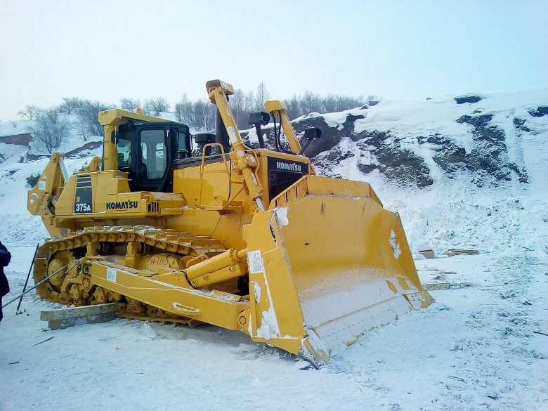 Бульдозер komatsu d 375