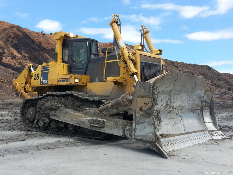 Бульдозер komatsu
