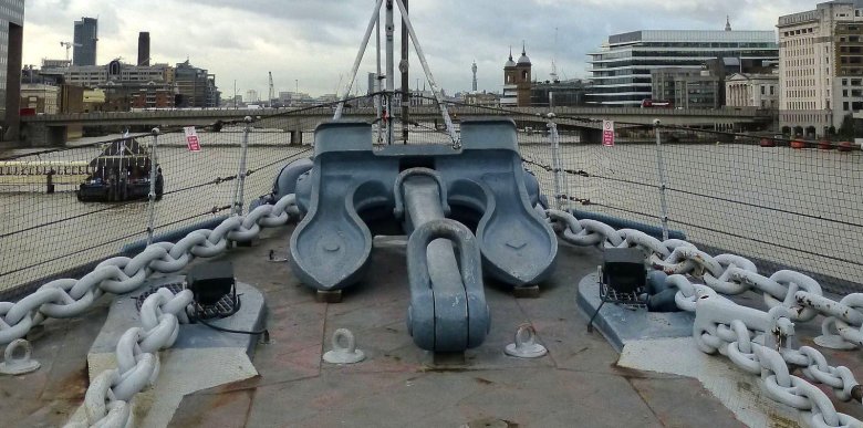 Клюз для якорной цепи