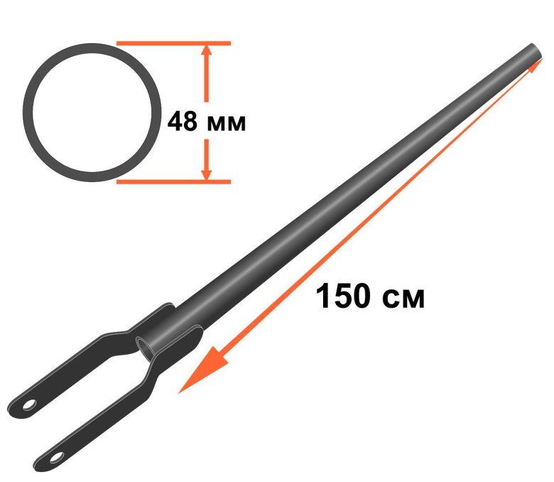Съемник рулевых тяг 400 мм