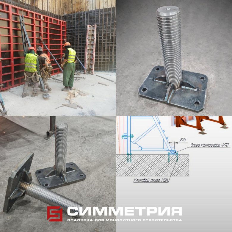 Винтовая опора