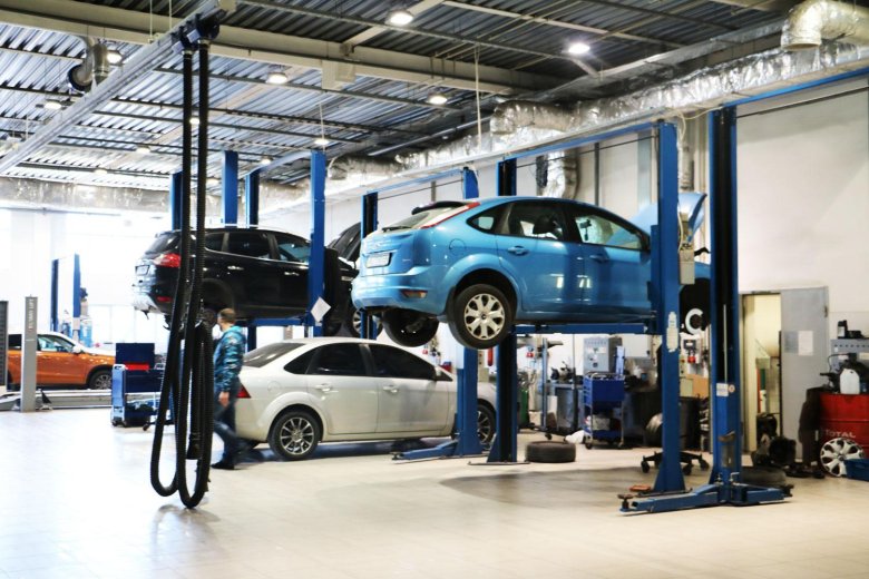 Станция техобслуживания автомобилей