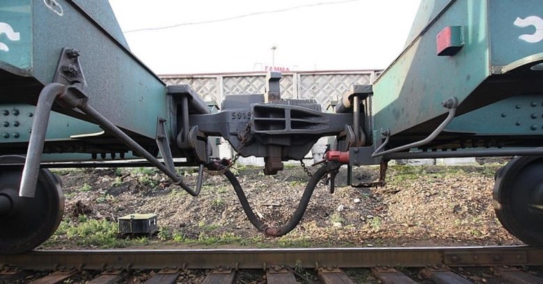 Автосцепка пассажирского вагона