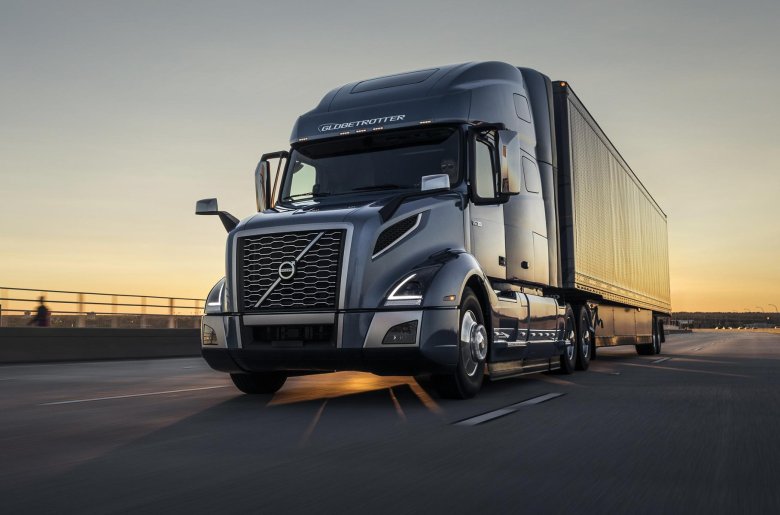 Новый тягач вольво