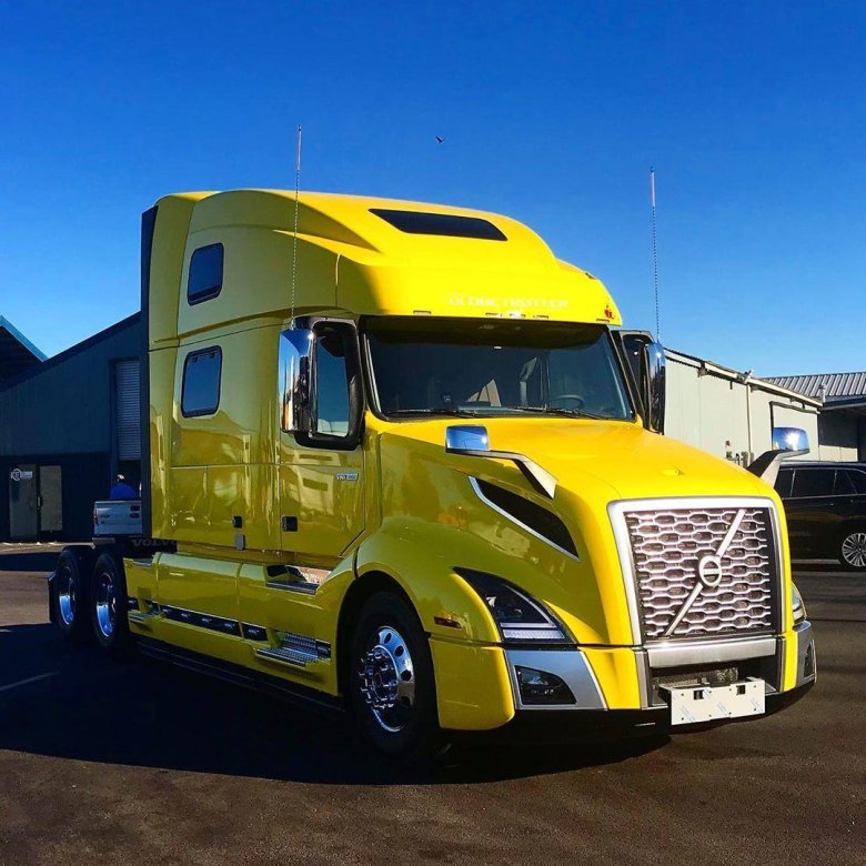 Американский грузовик вольво новый