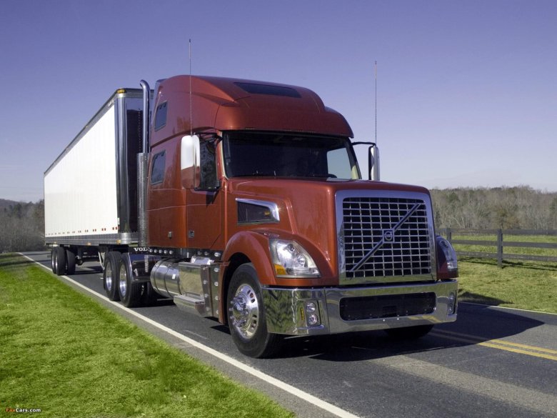 Volvo тягач vt880