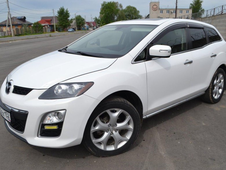 Mazda cx 7 белая