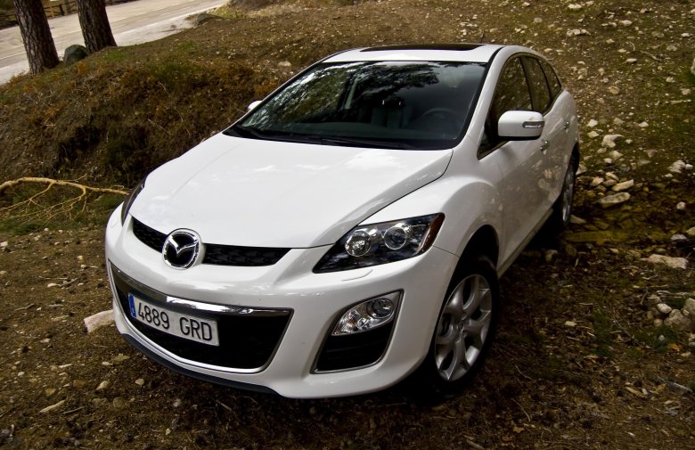 Mazda cx 7 белая