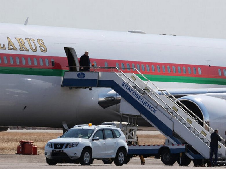 Самолёт президента лукашенко