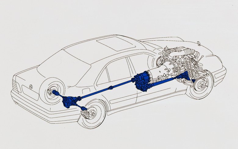 Подвеска мерседес 124 полный привод