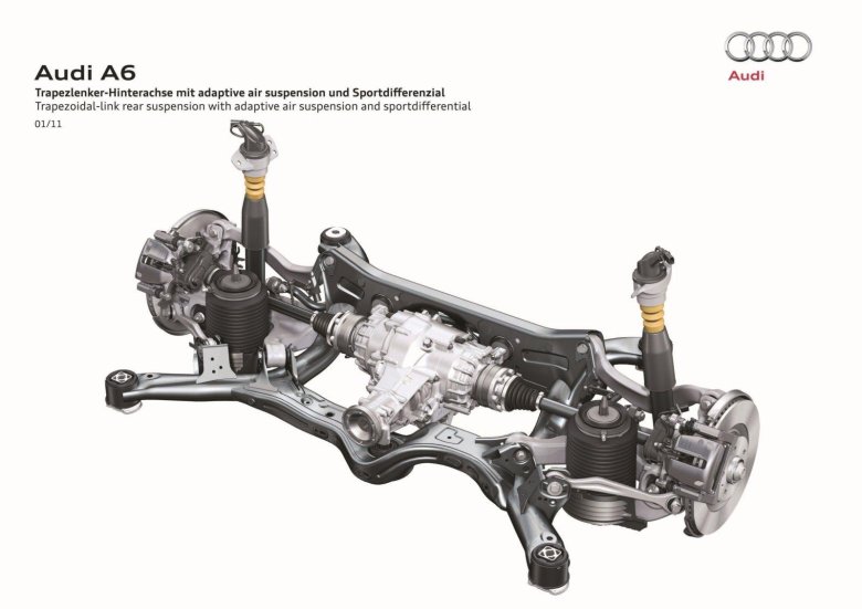 Audi q7 rear suspension