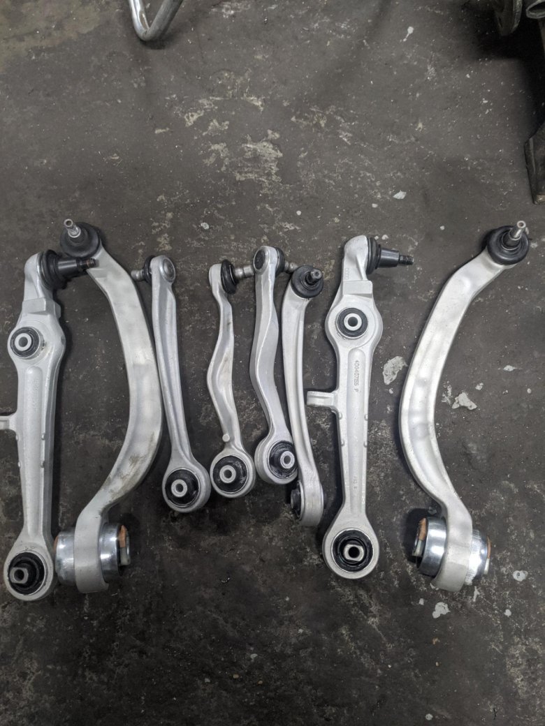 Комплект передних рычагов ауди а4 б6