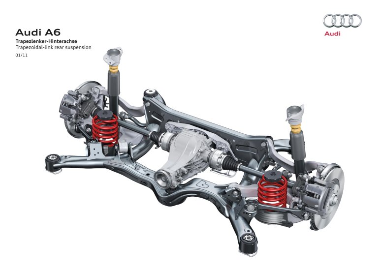 Задняя подвеска ауди а6 с5 кватро